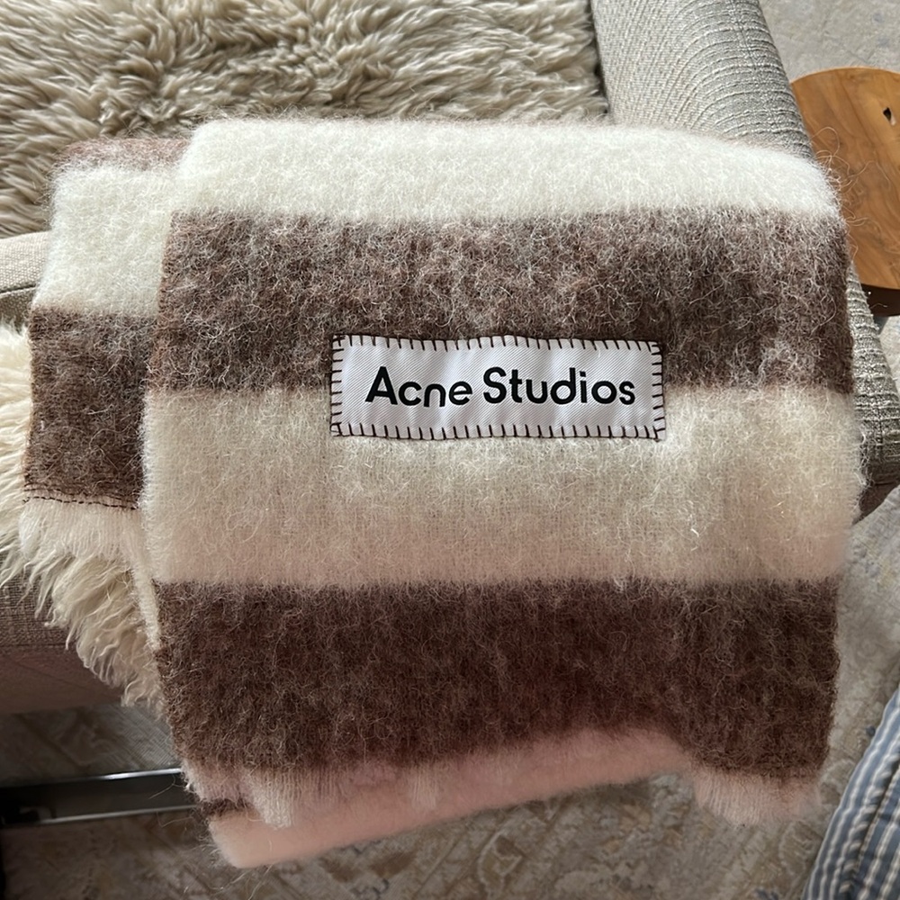 Acne Studios Striped Scarf: Like New